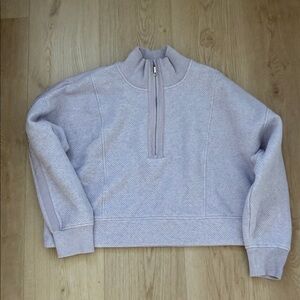 Calia Women's Light Purple Half-Zip Sweater